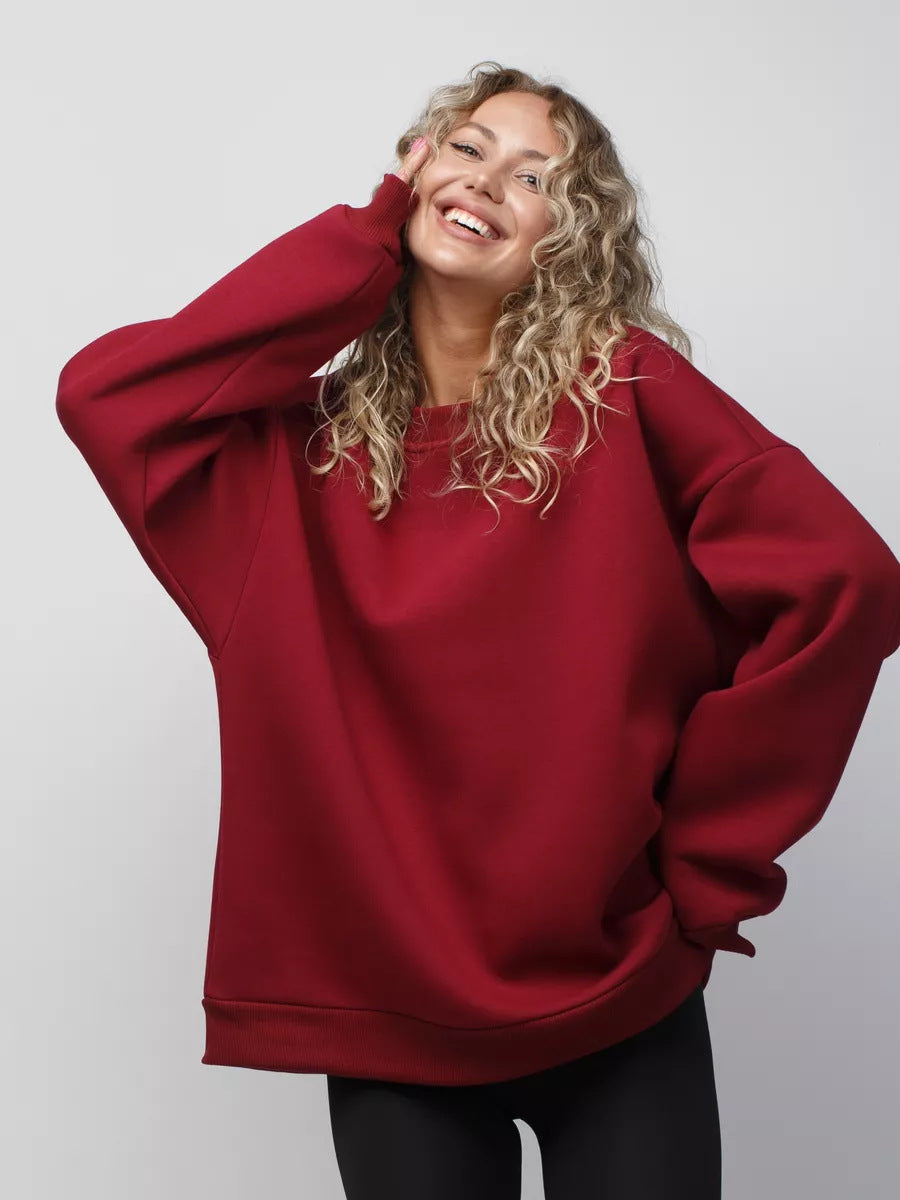 Women's Oversized Sweatshirt Soft Comfortable