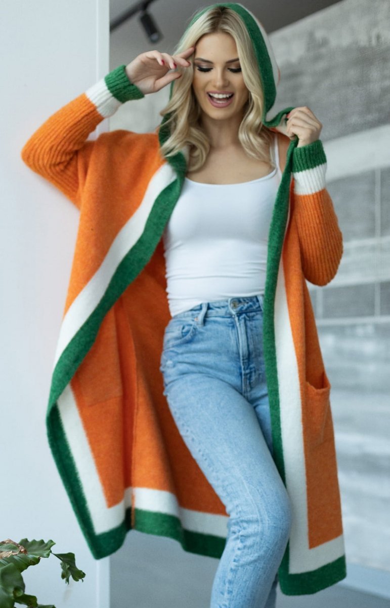 Large Cardigan Oversized Wool Long Sleeve