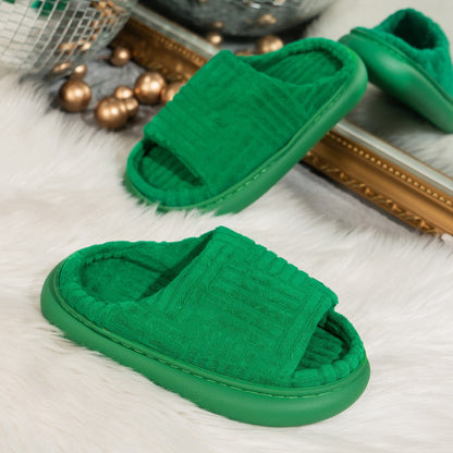Women's Slippers Soft Plush Non-Slip