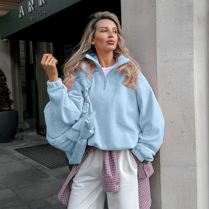 Women's Fleece Pullover Soft and Warm