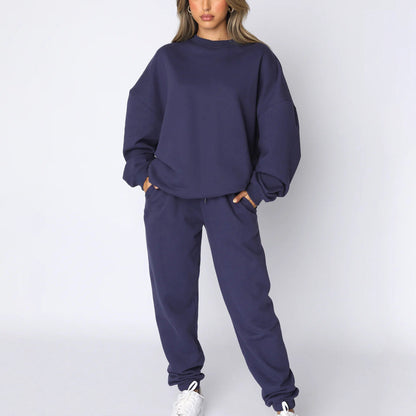 Women's Fleece Lounge Set Comfortable Cozy