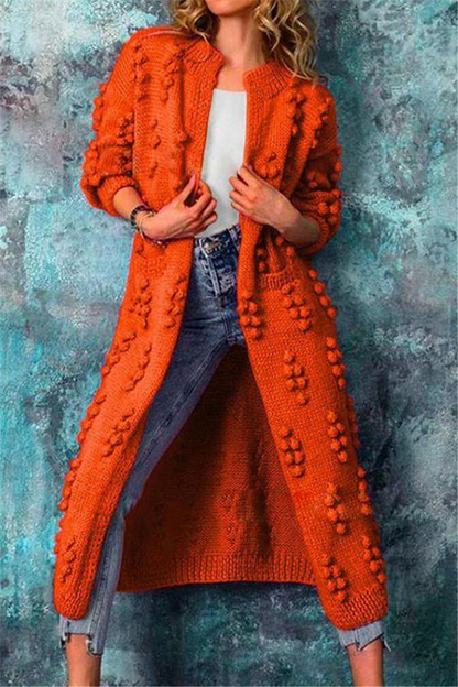 Long Knitted Vest for Women, Elegant