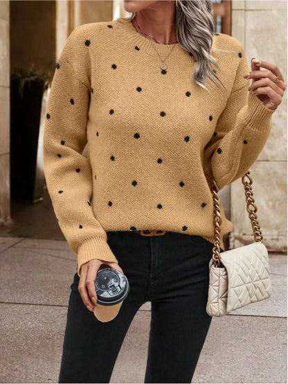 Women's Sweater Trendy Knit Design Women's Fashion
