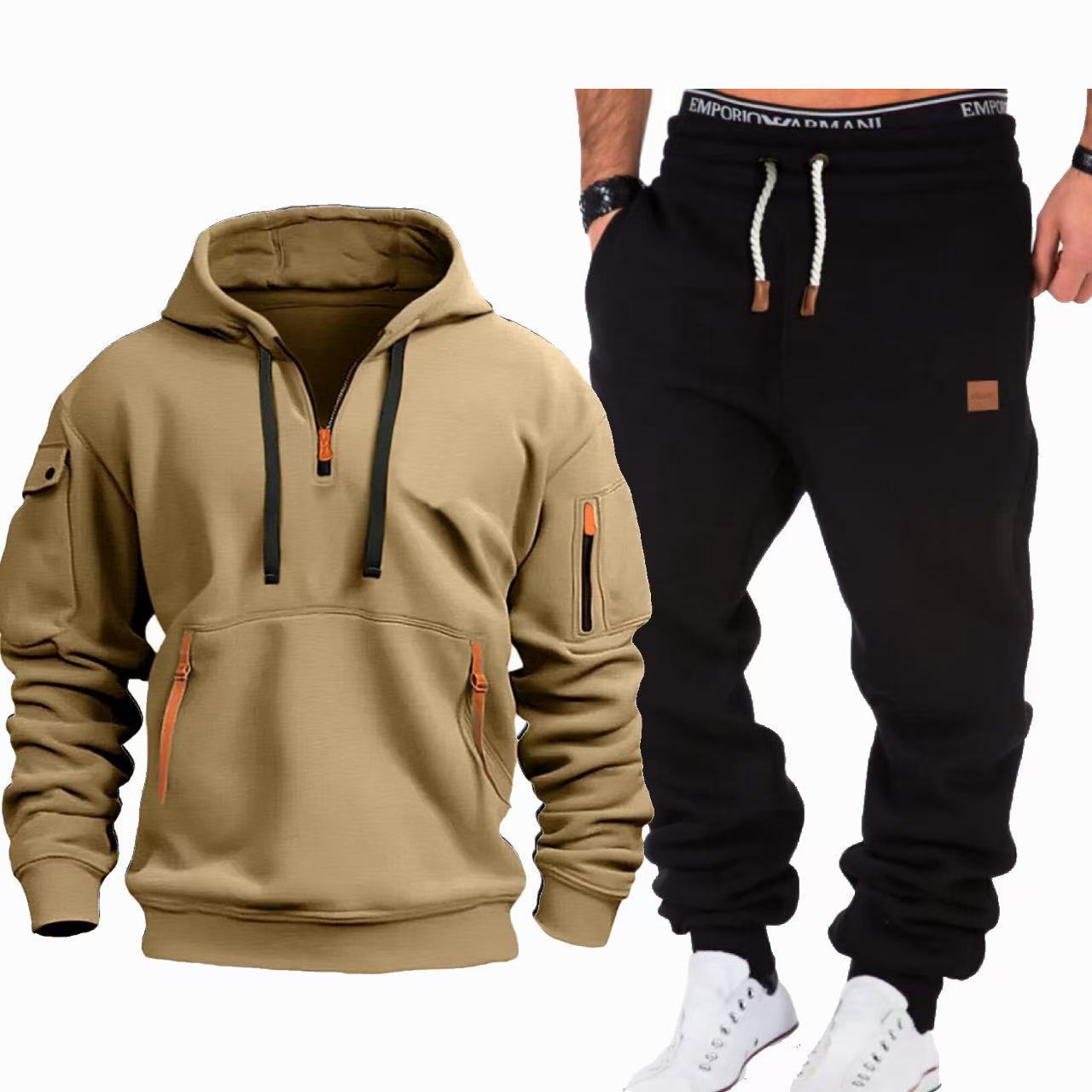 Comfortable Men's Sporty Elegant Tracksuit