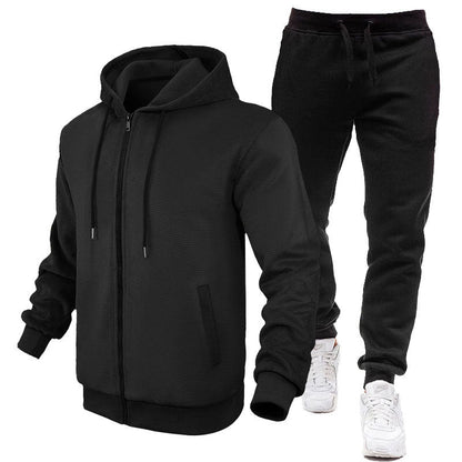 Men's Sport Suit Fleece Inner Jacket Jogging Pants