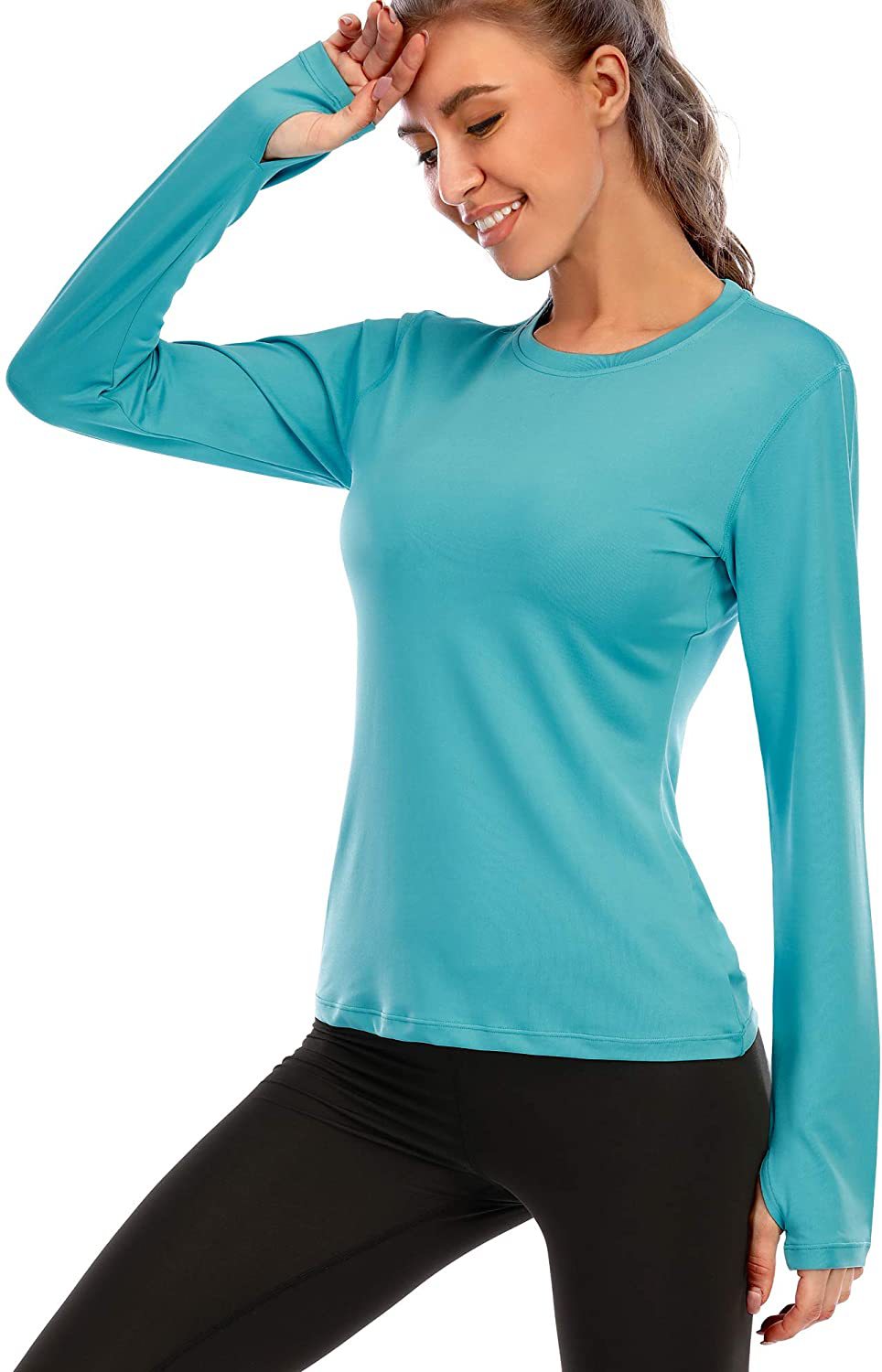 Women's Lightweight Moisture-Wicking Sports Long-Sleeve