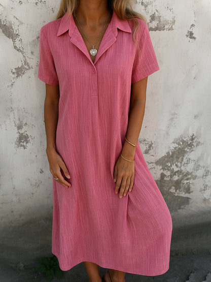 Women's Blouse Dress Elegant Summer Clothing
