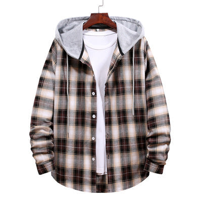Men's Winter Jacket Hood Pockets Generous