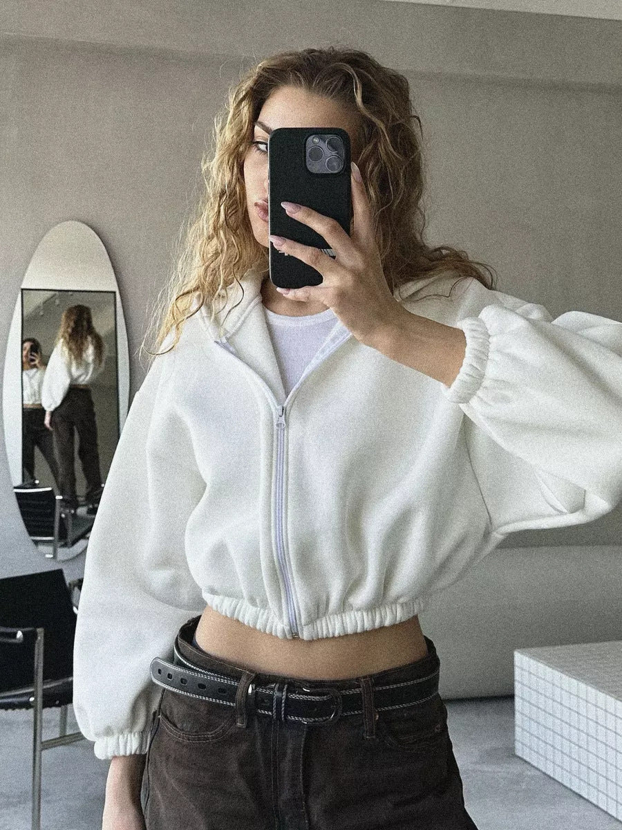 Women's Oversized Hoodie with Large Sleeves Fashion