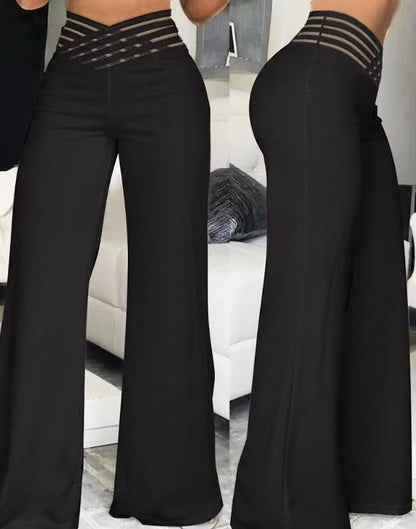 Damen Schlaghose Elegant Bequem
