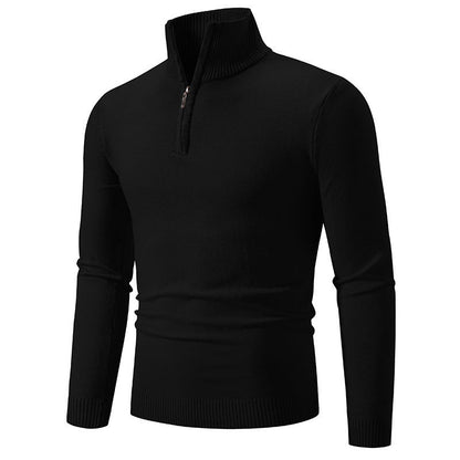 Men's Modern Pullover Short Zipper