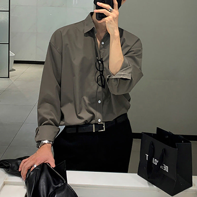 Men's Oversized Cotton Shirt Comfortable