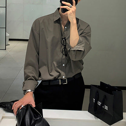 Men's Oversized Cotton Shirt Comfortable