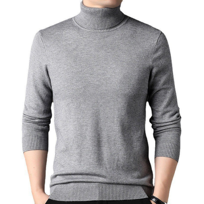 Men's Turtleneck Sweater Slim Fit Fashionable
