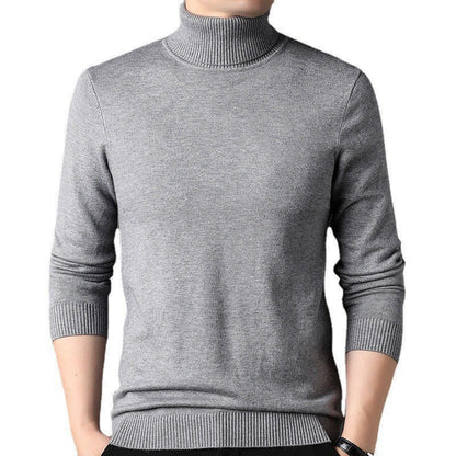 Men's Turtleneck Sweater Slim Fit Fashionable