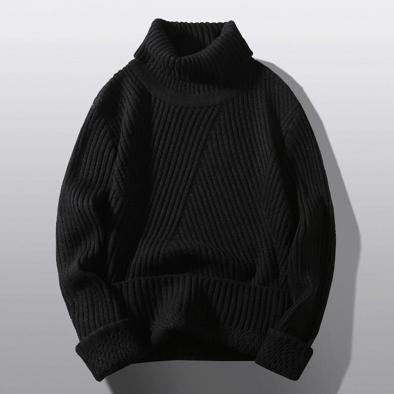 Women's Turtleneck Sweater Chunky Knit Warm Elegant Design