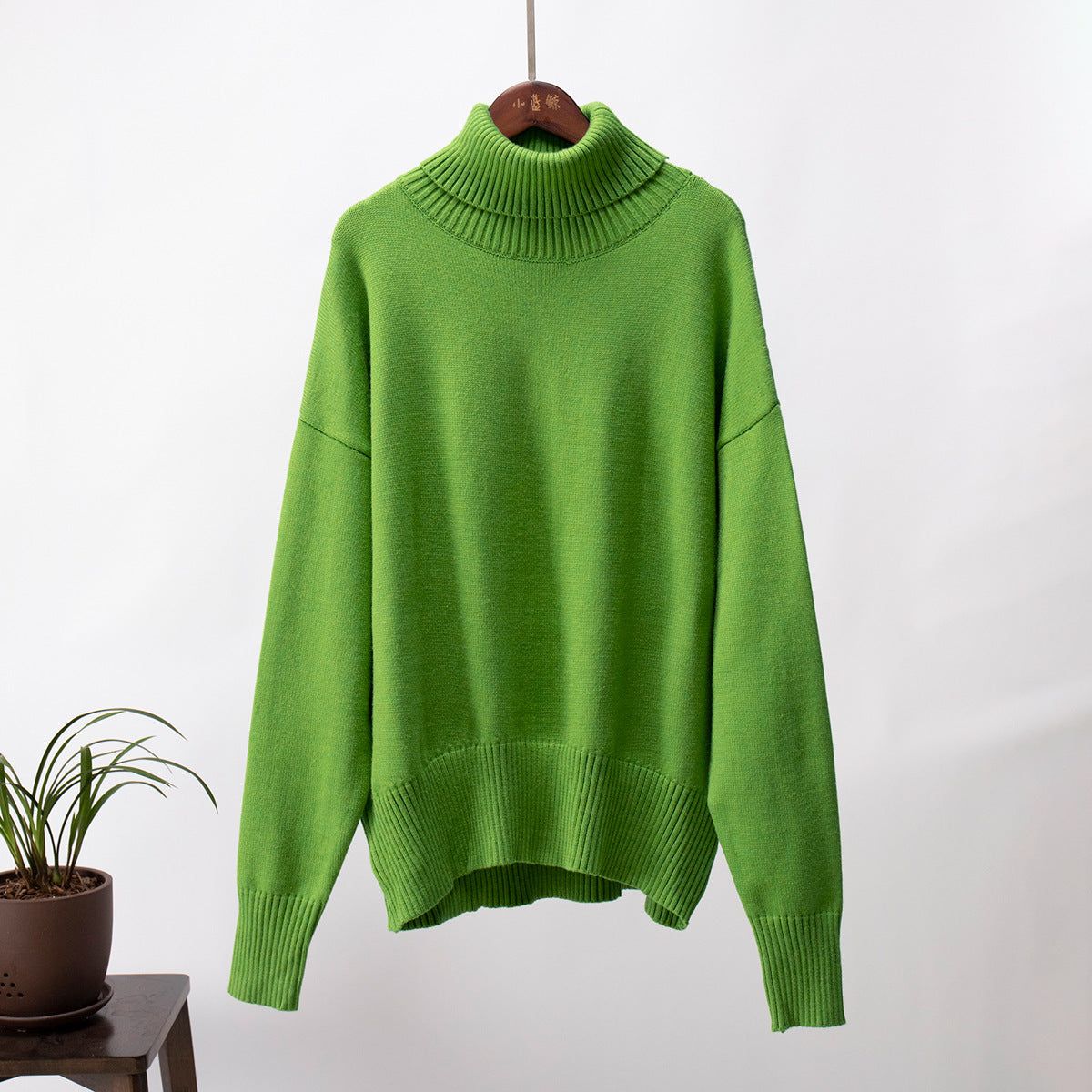 Women's Knitted Jumper Comfortable Warm Ribbed Trim