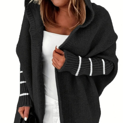 Women's Cardigan Hood Loose Fit
