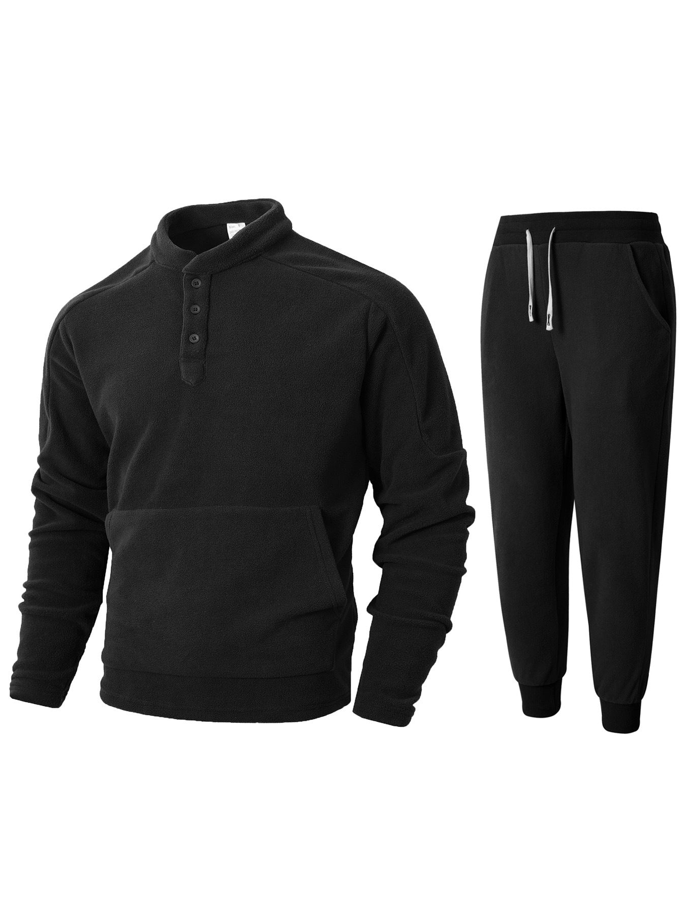 Men's Fleece Tracksuit Comfortable Sporty