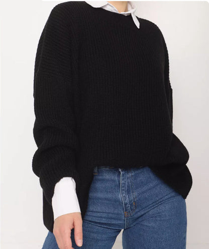 Women's Sweater Chunky Knit Casual Modern