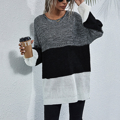 Women's Oversized Sweater Comfortable Loose-fitting