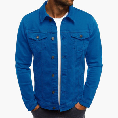 Fashionable Slim Fit Denim Jacket - Elegant Everyday Look