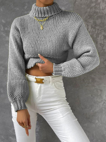 Women's Sweater Modern Voluminous Sleeves