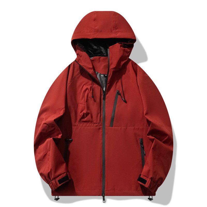 Men's Outdoor Jacket Waterproof Functional Hooded
