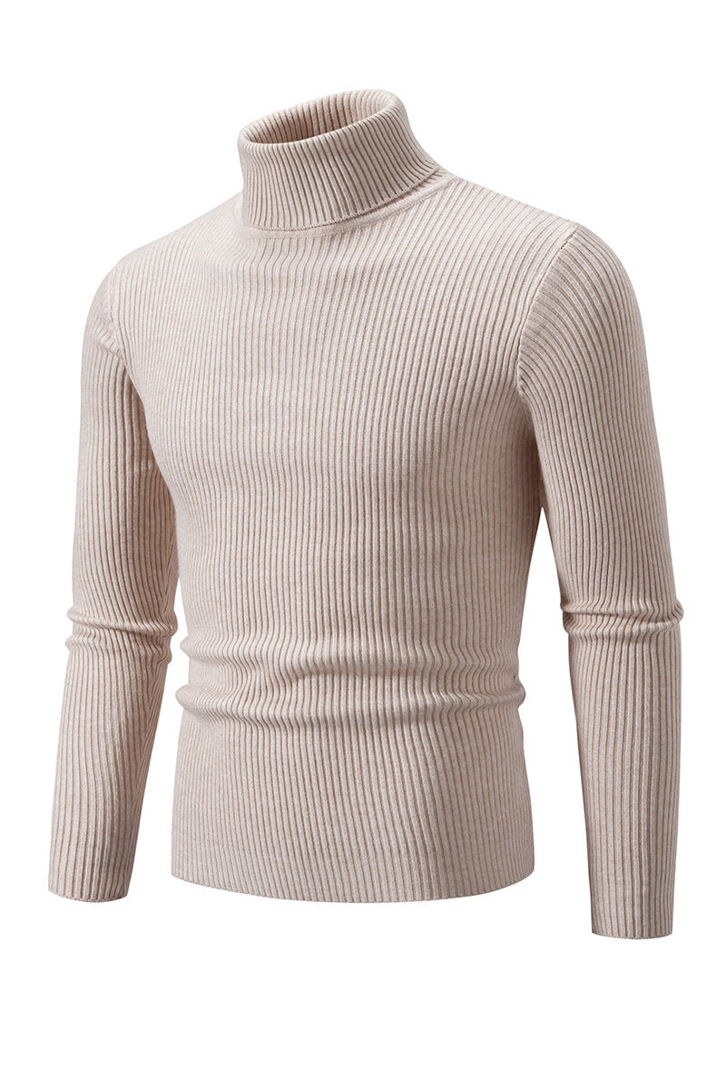 Men's Turtleneck Sweater High-Quality Comfortable