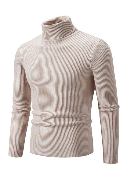 Men's Turtleneck Sweater High-Quality Comfortable