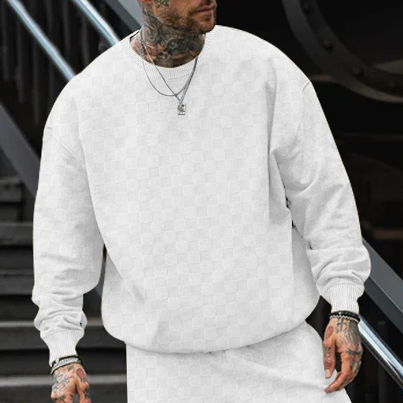 Men's Oversized Sweater Comfortable Generous Structured