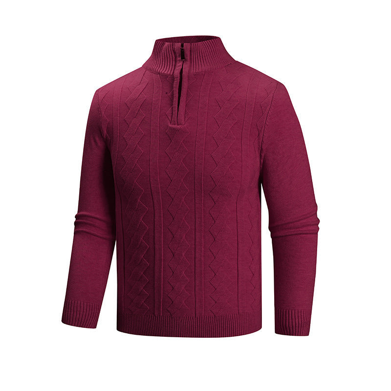 Men's Turtleneck Sweater Elegant Design