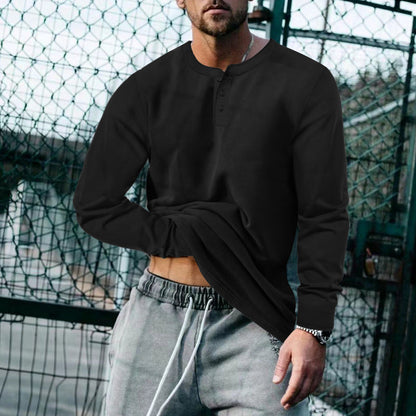 Men's Long-Sleeve Shirt Classic Soft Cotton