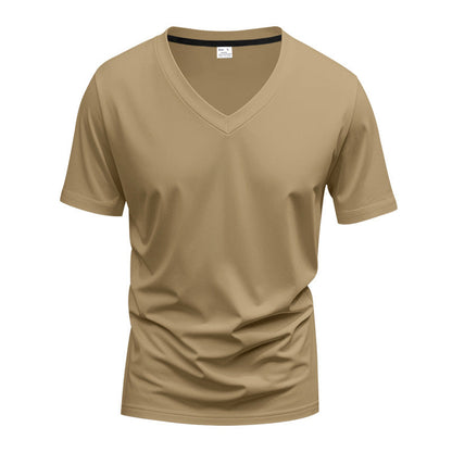 Men's T-Shirt V-Neck Lightweight Breathable