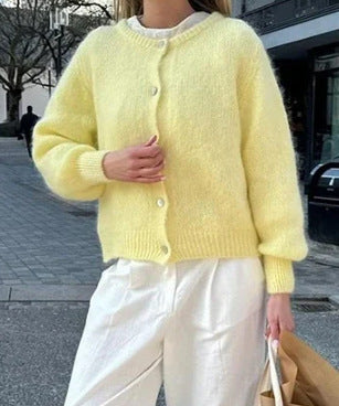 Soft Women's Mohair Cuddly Cardigan