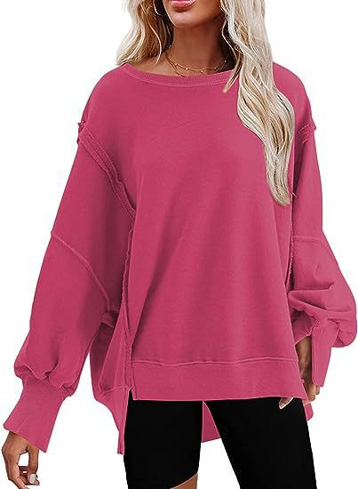 Women's Sweatshirt Casual Comfortable with Slits