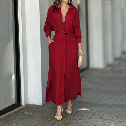 Women's Maxi Dress Linen Elegant Summer Dress