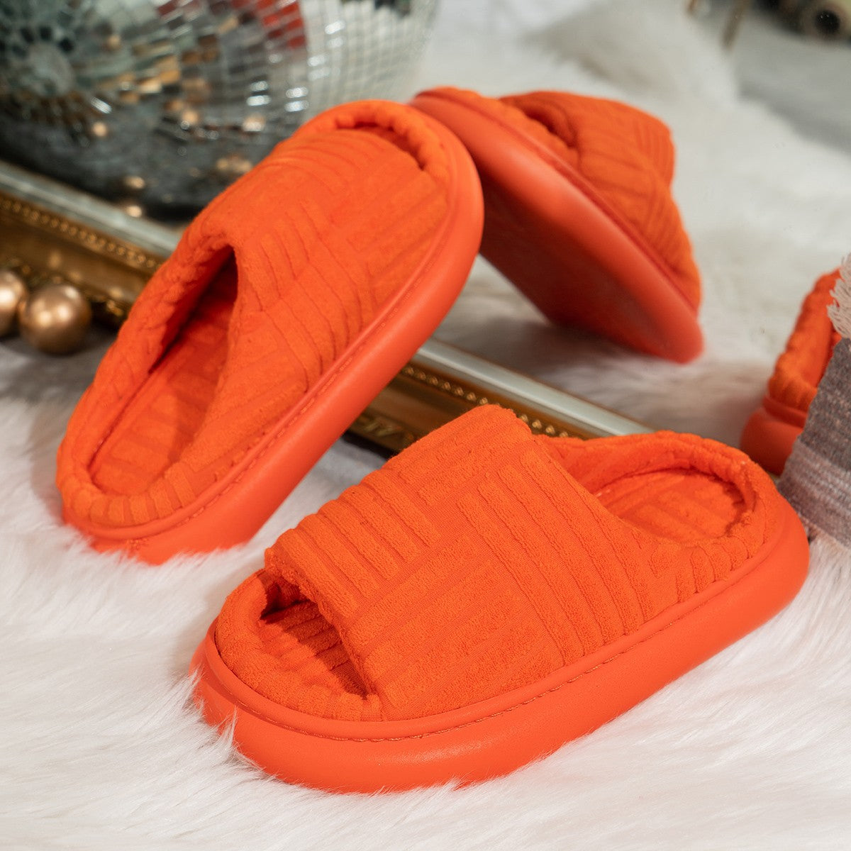 Women's Slippers Soft Plush Non-Slip