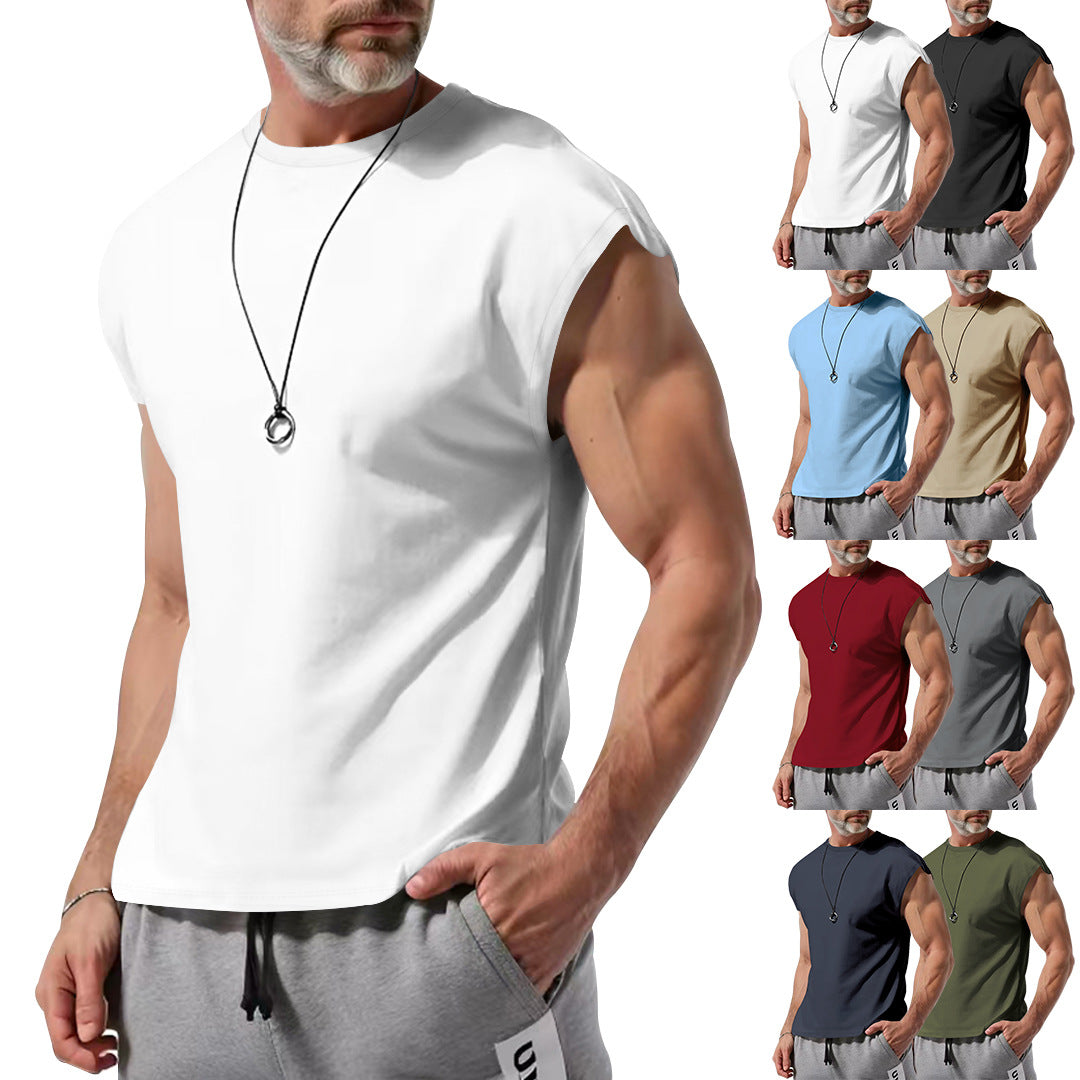 Herren Sport T-Shirt Atmungsaktiv Komfort Baumwolle - IdealeKleiden