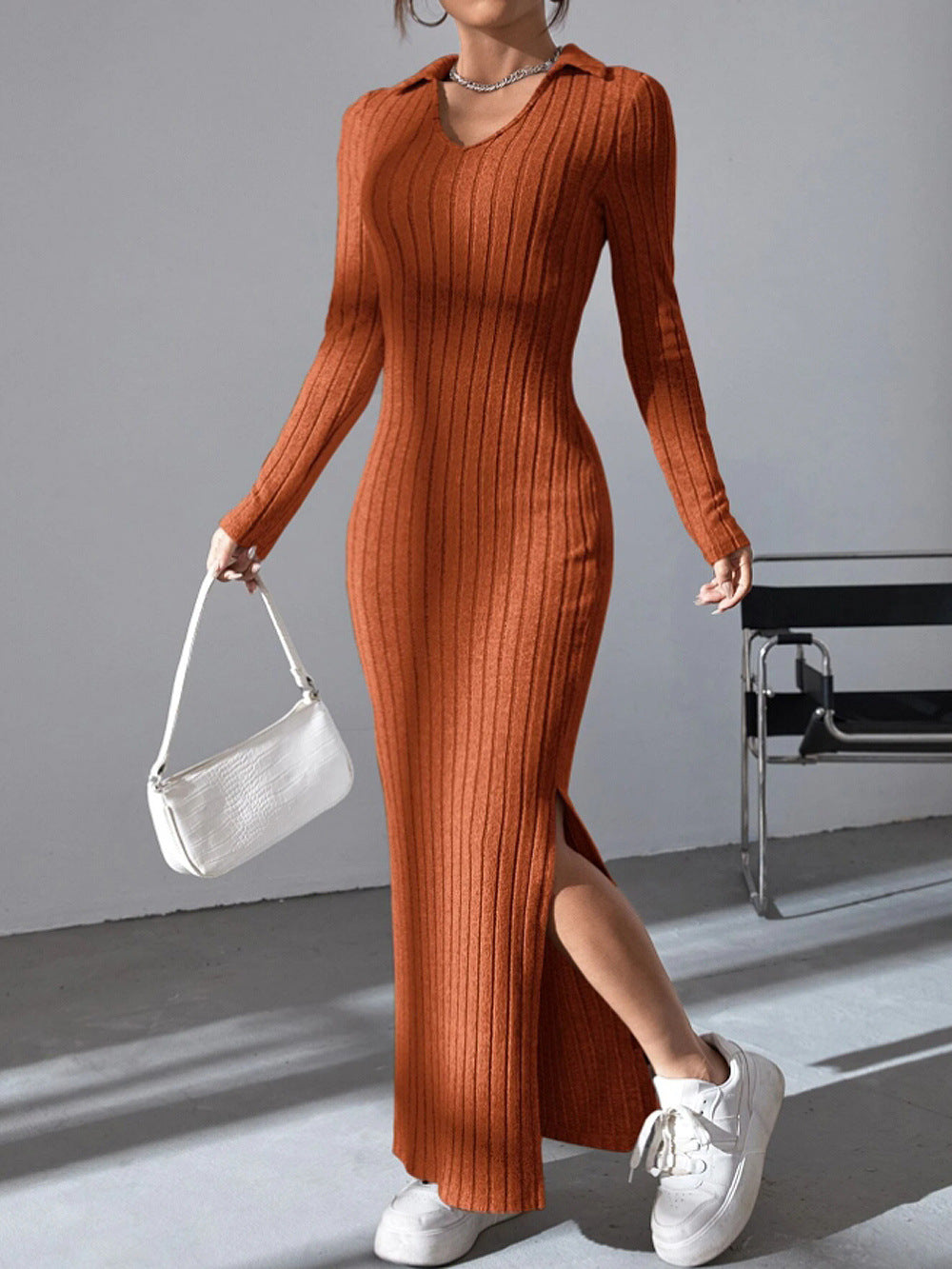 Women's Maxi Dress V-Neck Elegant Summer Dress