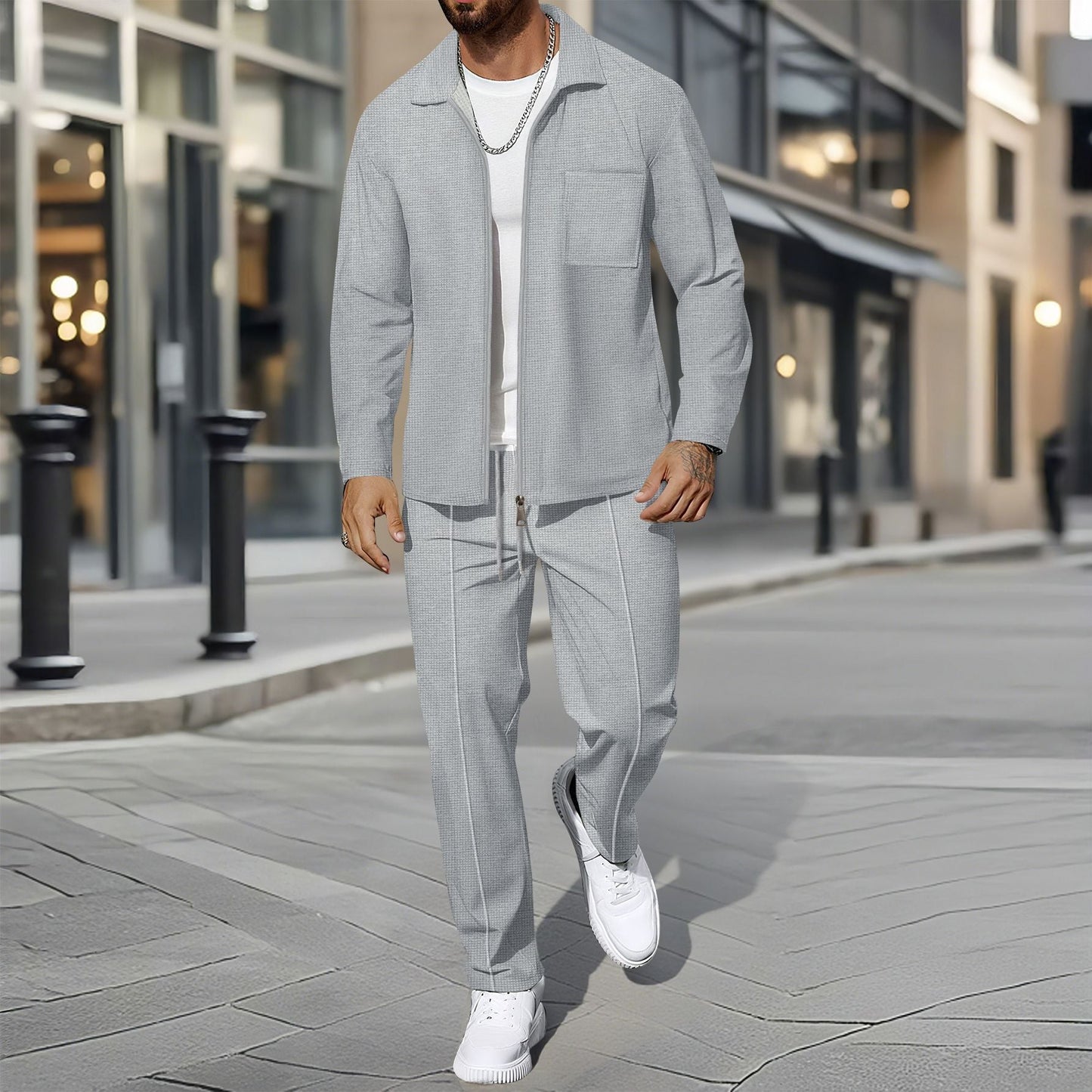 Men's Two-Piece Casual Elegant Slim Fit