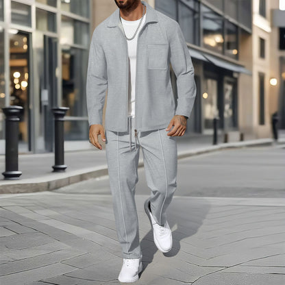 Men's Two-Piece Casual Elegant Slim Fit