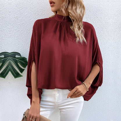 Women's Tunic Chiffon Elegant Wide Sleeve