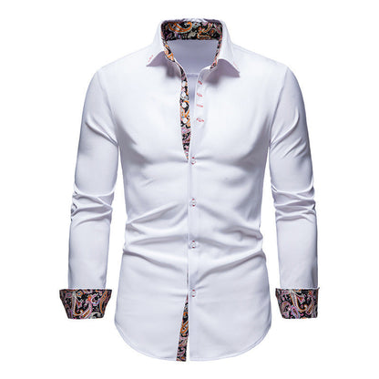 Men's Paisley Pattern Shirt Exclusive Modern