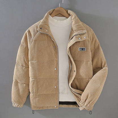 Comfortable Men's Corduroy Outdoor Jacket