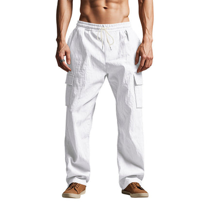 Men's Cargo Pants Comfortable Elastic Practical
