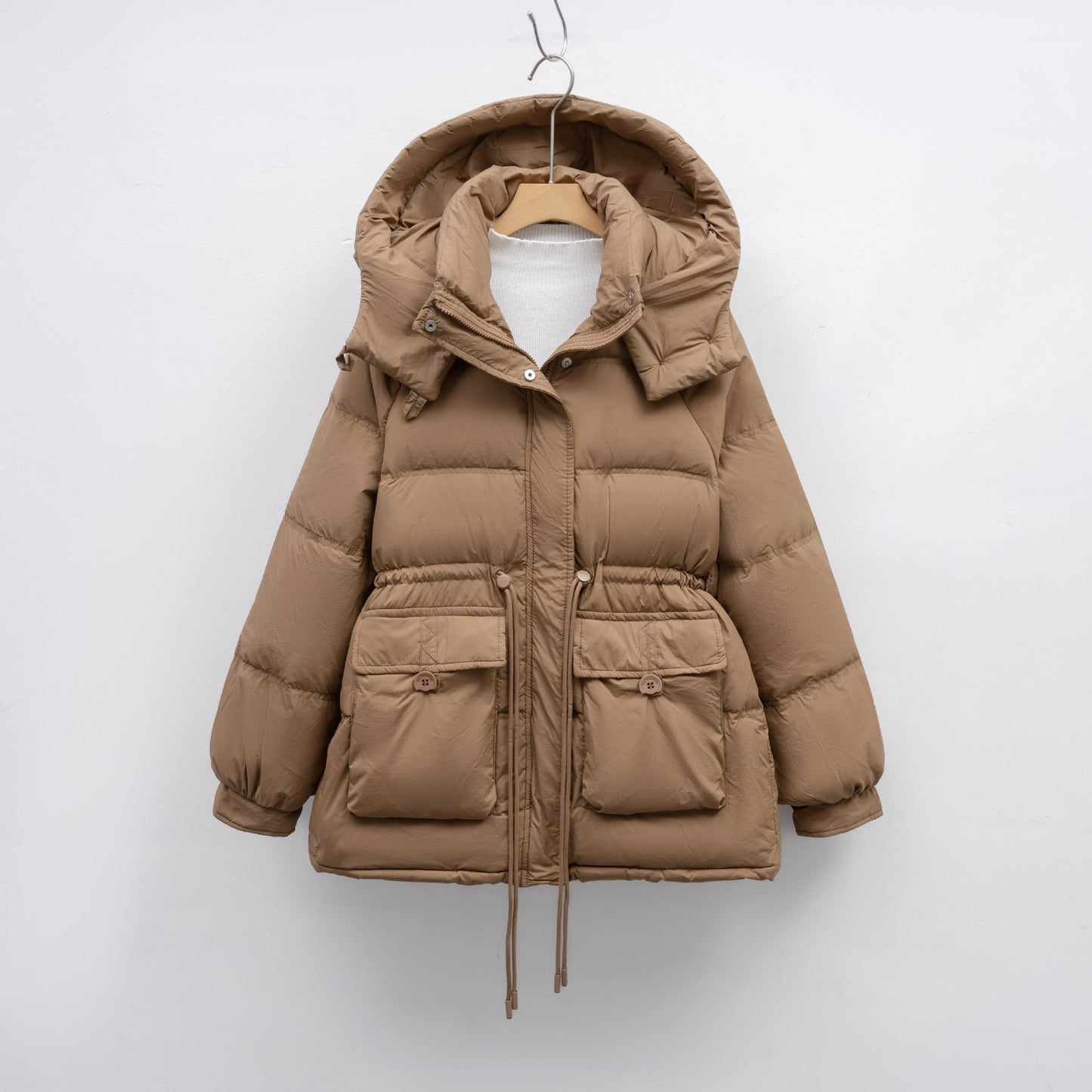 Women's Winter Quilted Puffer Jacket Warm Insulated