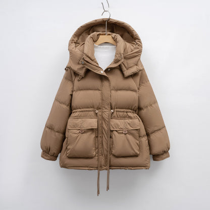 Women's Winter Quilted Puffer Jacket Warm Insulated