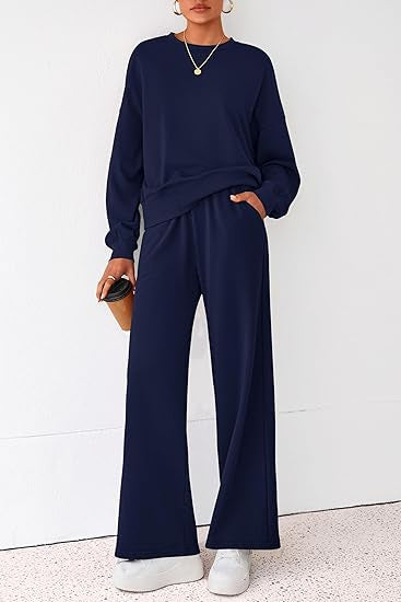 Women's Sweatpants Comfortable Wide Leg Relaxed Fit