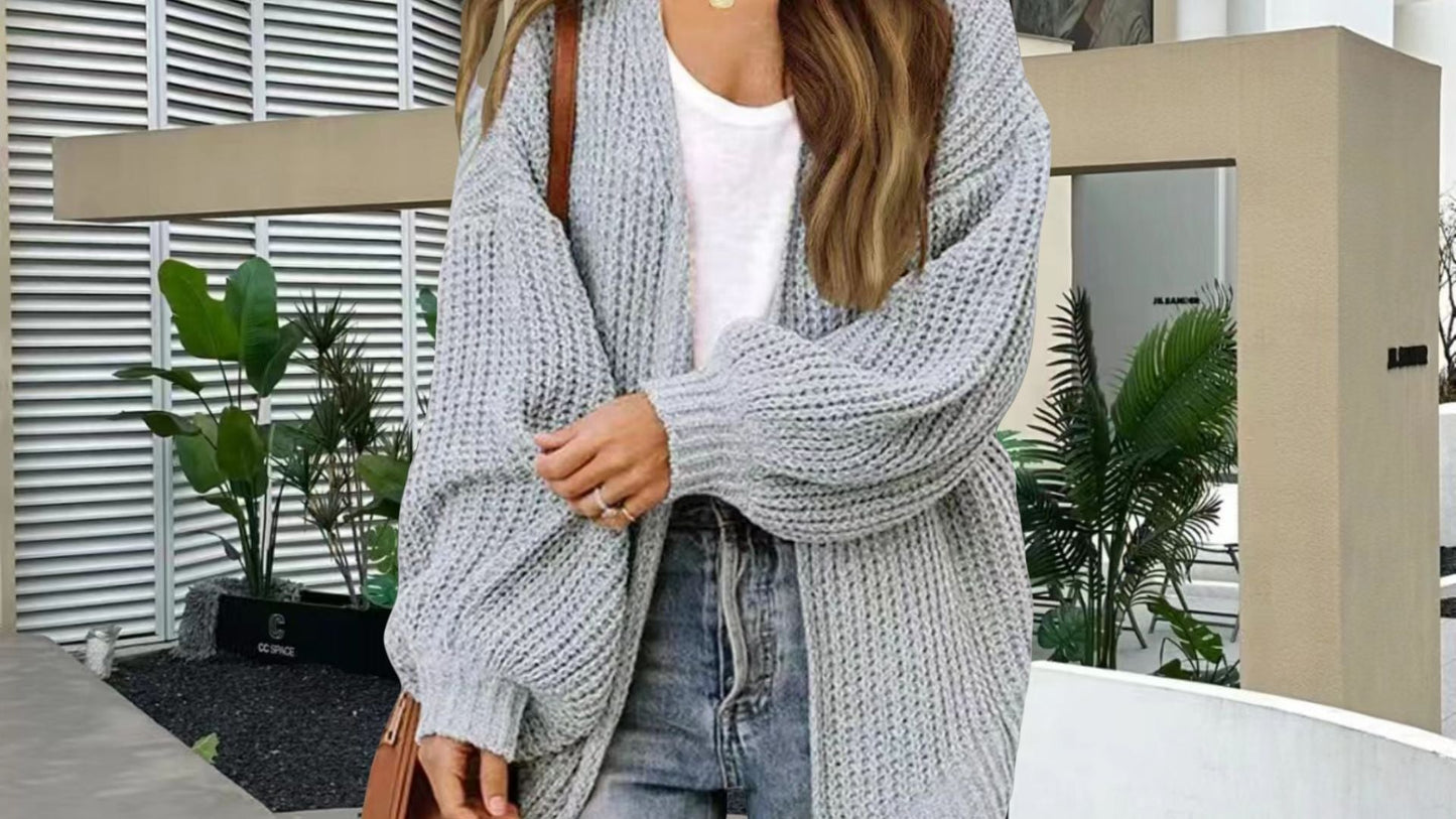 Women's Soft Cardigan Elegant Outerwear